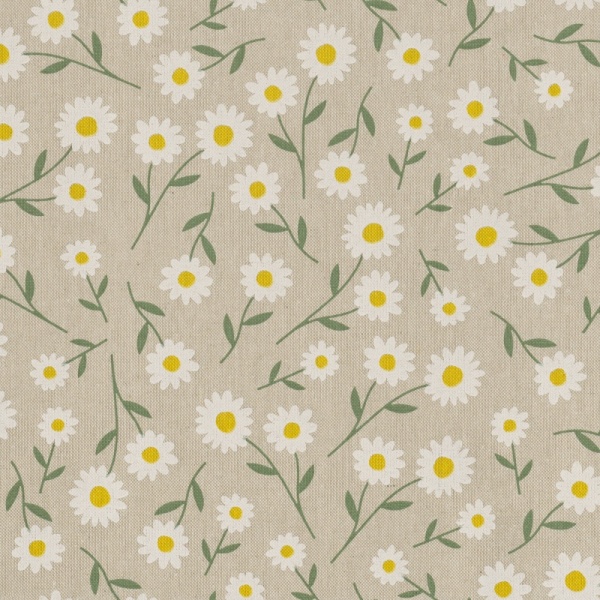 PREMIUM HALF PANAMA - DAISIES